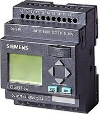 SIEMENS 6ED1052-1HB00-0BA6 LOGO! 24 RC logický modul, displej 24 V/DC 8 vst / 4 výs, relé