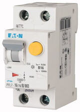 EATON 263534 PFL7-16/1N/B/003 Chránič s nadproudovou ochranou 1+N 10kA B 0.03A 16A AC