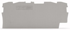 WAGO 2002-1491 Koncová přpážka 0,8mm šedá