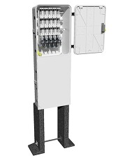 ELPLAST SRML 15x160 V Rozpojovací a jistící skříň PILÍŘ (15x 160A, velikost 00) *32385