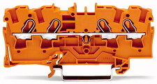 WAGO 2004-1402 Svorka řadová 4 mm2 pro Ex e II aplikace oranžová