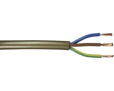 H03VV-F 3x0,75 ZL ( CYLY 3x0,75 ) Kabel kulatý !!! ZLATÁ !!!