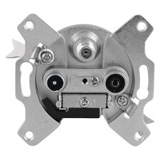 EMOS J0240 Satelitní zásuvka EU3303 TV+R+SAT koncová