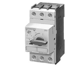 SIEMENS 3RV1021-1AA10 CIRCUIT-BREAKER SIZE S0, FOR MOTOR PROTECTION, CLASS 10, A-REL. 1.1.