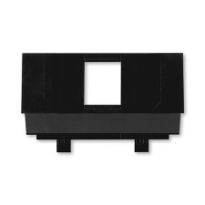 ABB 5014M-B01017 Maska nosná pro 1 komunikační zásuvku keystone ,černá