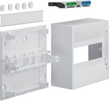 HAGER GD108N Minirozvodnice, IP30, 8 mod.