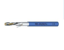 RE-2X(St)Yv PiMF 4x2x0,75 Sdělovací kabel, páry stíněny dle EN 50288-7 modrá *03215381