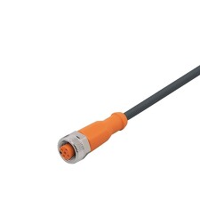 IFM EVC002 PUR-kabel / 5 m ADOGH040MSS0005H04 Přímý, M12 5-pin PUR 4x0,34 - 5m