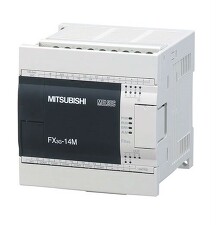 MITSUBISHI FX3G-14MR/ES napájení 230V, 8DI 24V, 6DO relé 2A
