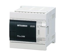 MITSUBISHI FX3G-24MR/ES napájení 230V, 14 DI 24V, 10 DO relé 2A