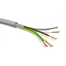 LiYCY 5x0,34 Flexibilní stíněný kabel, barevné značení žil DIN 47100, EMC *0220059