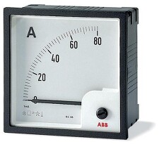 ABB ELSYNN AMT1-A5/96 Ampérmetr do panelu 96x96mm ( analogový ) *2CSG323260R4001