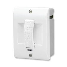 ABB 3536N-C03252 11 Spínač stiskací PRESSTO, se sig. zapuštěný, IP55; bílá/bílá