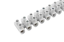 ELECTRO TERMINAL 88167061 Svorkovnice instalační EKL 0 S, 12x1÷4mm2, T80, PP, bílá, povrch. uprav. oc