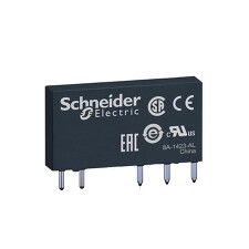 SCHNEIDER RSL1GB4ND Relé 60VDC, 6A, 1P kontakt zlacený