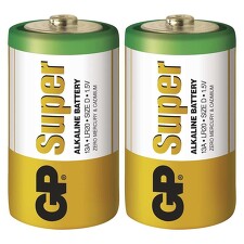 EMOS B1340 Baterie GP SUPER LR20 alkalická 2SH