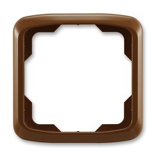 ABB 3901A-B10 H, TANGO Rámeček jednonásobný; hnědá
