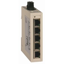 SCHNEIDER TCSESU053FN0 ConneXium switch 5TX 10/100 Mbit/s 4 porty