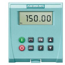 SIEMENS 6SL3255-0AA00-4BA1 SINAMICS G110/G120 BASIC zákaldní operátorský panel (BOP)