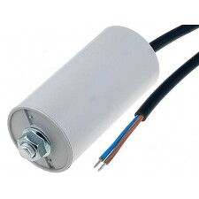 Kondenzátor TC886HS 4uF motorový rozběhový 450-500V - kabel + šroub ( SC1161 )