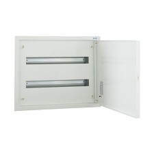 EATON 113689 BF-U-2/48-C Rozvodnice  POD omítku, bílé dveře, N/PE můstky, kov, 48mod