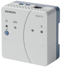 SIEMENS OZW772.04 Web server, 4 přístroj KNX, Ethernet