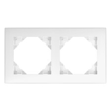 ELKO-EP 90920 TBR LOGUS90 2-rámeček, BASE, bílá