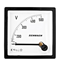 SCHRACK MGF64500-A Voltmetr 48x48 500V AC