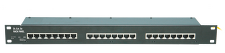 SALTEK A02932 DL-Cat. 5e 24 RACK PANEL př.ochrana Ethernet 100 Mbit/s CAT5e