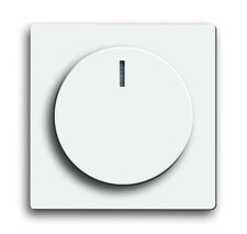 ABB 2CKA006599A2953, FUTURE Kryt stmívače otočný; studio bílá; 6540-84-102