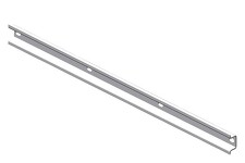 SIEMENS 6ES5710-8MA11 SIMATIC,STAND.SECTIONAL RAIL WIDTH 35MM, LENGTH 483MM FOR 19 IN.CABI