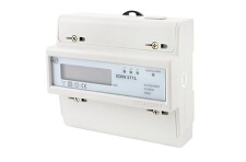 ELEMAN 1008860 Elektroměr EDIN 371L, 100A, 7mod., LCD, 3-fáz., 1-tar., podružný