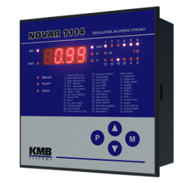NOVAR 1114 regulátor jalového výkonu,14 stupňů, alarmové relé, 144x144mm