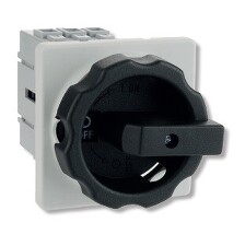 SONTHEIMER HLT63/3E/Z33 Vačkový vypínač 3-pólový, 63 A, polohy 0-1 černý ovladač