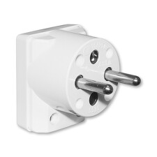 ABB 5536-2154 Vidlice s postranním vývodem, 16A ,bílá