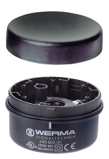 WERMA 64080000 Základní díl-montážní na základnu s pružinovými svorkami