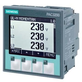 SIEMENS 7KM2111-1BA00-3AA0 SENTRON, measuring device, 7KM PAC3200, LCD, L-L: 500 V
