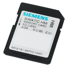 SIEMENS 6AV2181-8XP00-0AX0 SIMATIC HMI MEMORY CARD 2 GB SECURE DIGITAL CARD FOR SIMATIC HM
