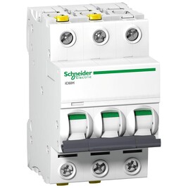 SCHNEIDER A9F06320 Acti9 Jistič iC60H 3P 20A B 10kA