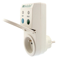 FKA518-C Proudový chránič 16A, bezpečnostní zásuvka, 30 mA/30 ms DO ZÁSUVKY, IP44 *4730416