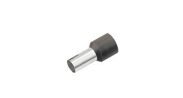 CIMCO 182210 Izolovaná dutinka Cu 6/12 mm, černá (100 ks)