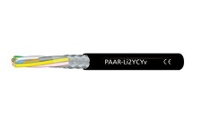 PAAR-Li2YCYv 1x2x0,5 Sdělovací kabel, venkovní použití i zemní uložení, EMC *0221140
