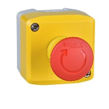 SCHNEIDER XALK178F Ovládač nouzového zastavení s aretací ve skříni, uvolnit poot., 2 V