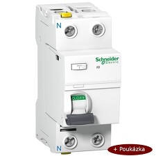 AKCE SCHNEIDER A9Z11225P Acti9 Proudový Chránič iID 2P 25A 30mA AC + Poukázka