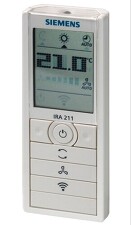 SIEMENS IRA211 Dálkové IR ovládání pro prostorové termostaty RDF.. nebo RDG..