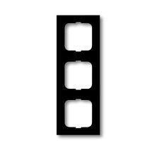 ABB 2CKA001754A4421, FUTURE Rámeček trojnásobný; mechová černá; 1723-885K