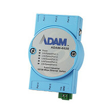 ADVANTECH ADAM-6520-BE xt. modul, průmyslový SWITCH 5x portů, -10~70°C