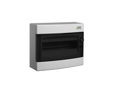 NOARK 101498 PNS 12T Plastová rozvodnice, průhledné dveře, na omítku, IP40, 12 mod.