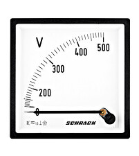SCHRACK MGF69500-A Voltmetr 96x96 500V AC