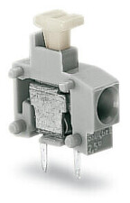 WAGO 235-401 Konektor 2.5 mm2 do PCB 1pin šedá